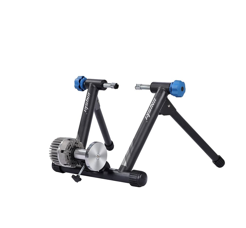 Double Locking Inertia Wheel Liquid And Magnetic Resistance Bike Trainer