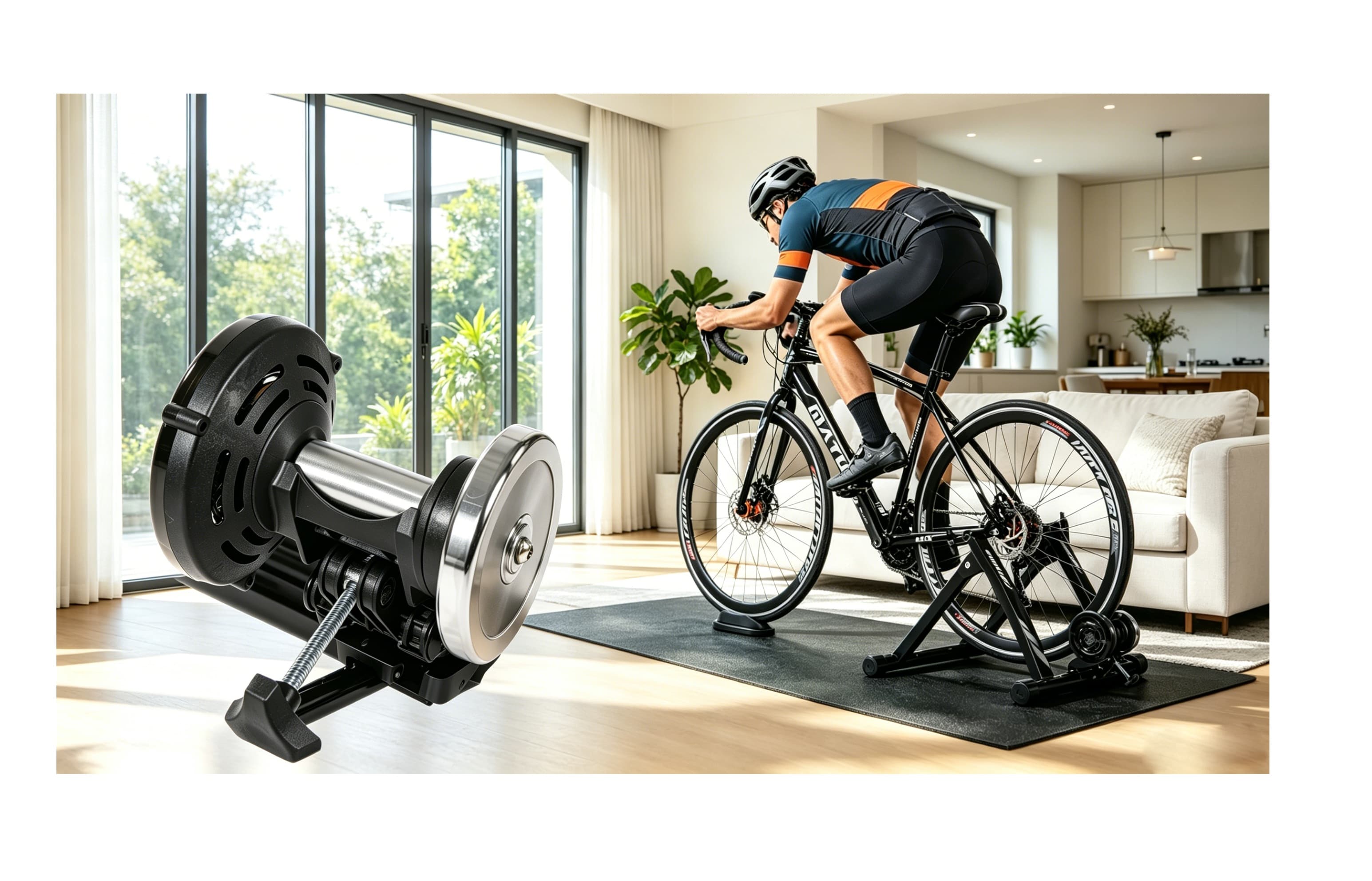 The Bike Trainer Tips 09:Bike Trainer Fixing & Adjustment: Roller & Clamp